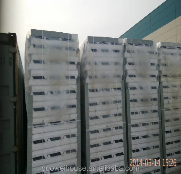 China Duowei Good Quality Heat Insulation and Fast Installation EPS Sandwich Panel for Roof and Wall
