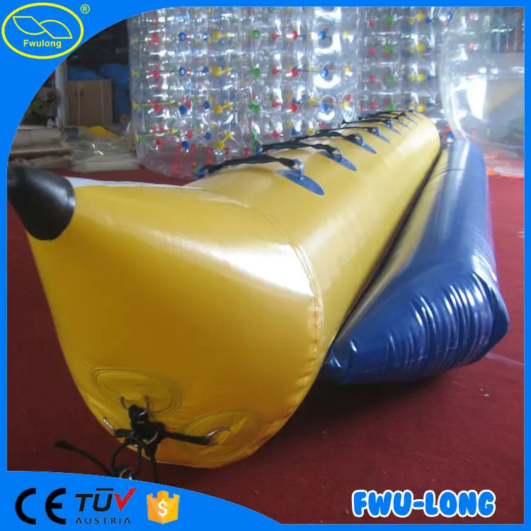 
Hot sale original manufacturer customized PVC low price water cheap inflatable banana boat/inflatable flying banana boat 