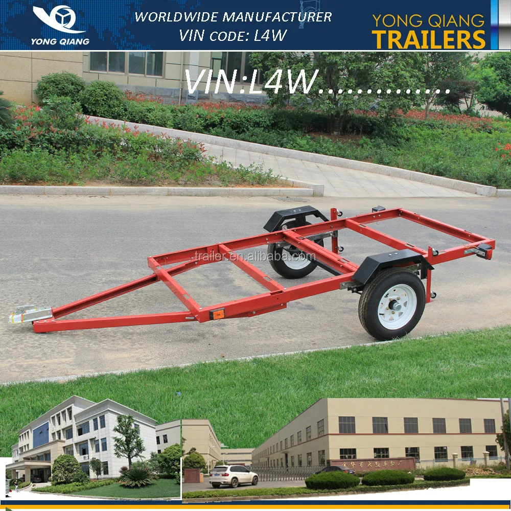 4x8 5x8 футов складные/Универсальные/складные автомобильные прицепы с порошковым покрытием