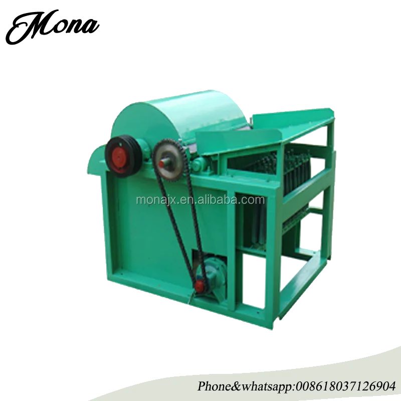 Двухроликовая машина для очистки/переработки отходов хлопчатобумажной ткани