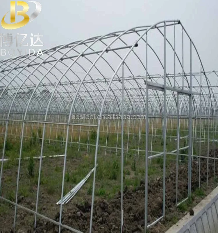 
High Quality Professional GB Standard Galvanized Steel garden greenhouse 