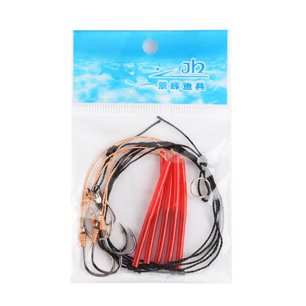 Peche Anti-winding Sea pole Fishing Hooks Combo String Hooks Barbed Fishhooks