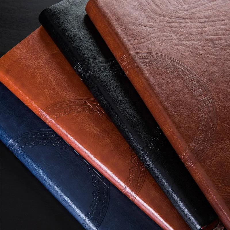 Stationery gifts custom diary printing leather notebook