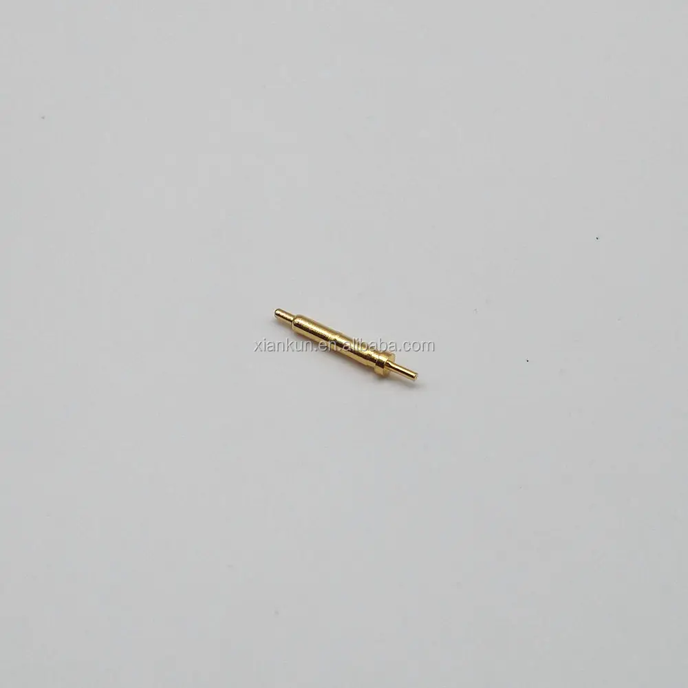 
Low impedance battery connector pogo pins 