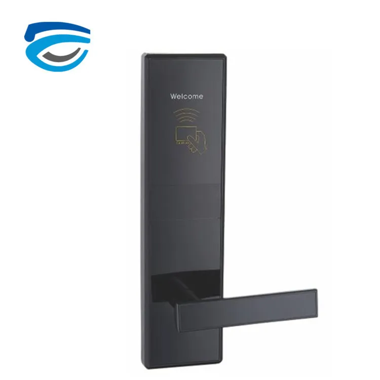 Electronic smart digital card door lock without key