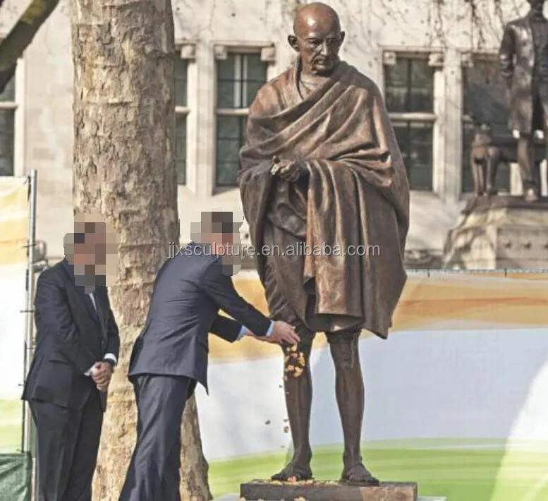 
bronze religious of mahatma gandhi statue 