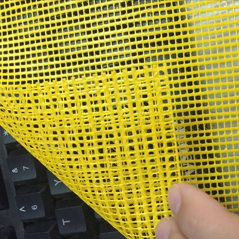 PVC Fireproof Coated Mesh Tarpaulin for Construction and Scaffolding fence