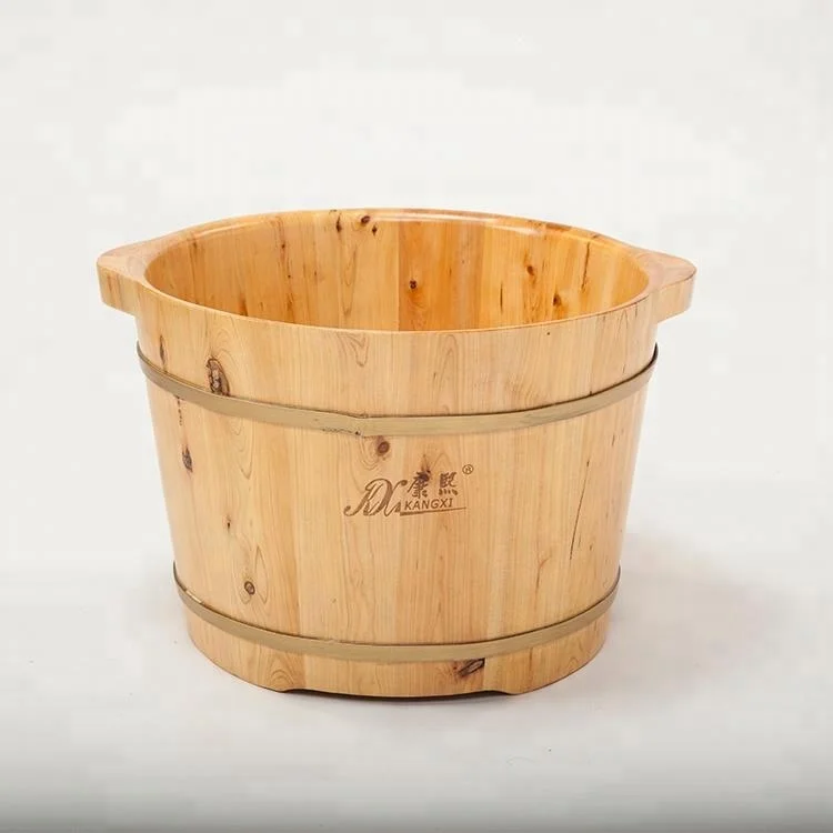 Китайская деревянная ванна для ног