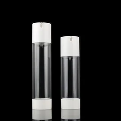 100ml 120ml 150ml Liquid Soap Cosmetic Lotion Plastic Pet Clear Gold Foaming Airless Pump Bottle