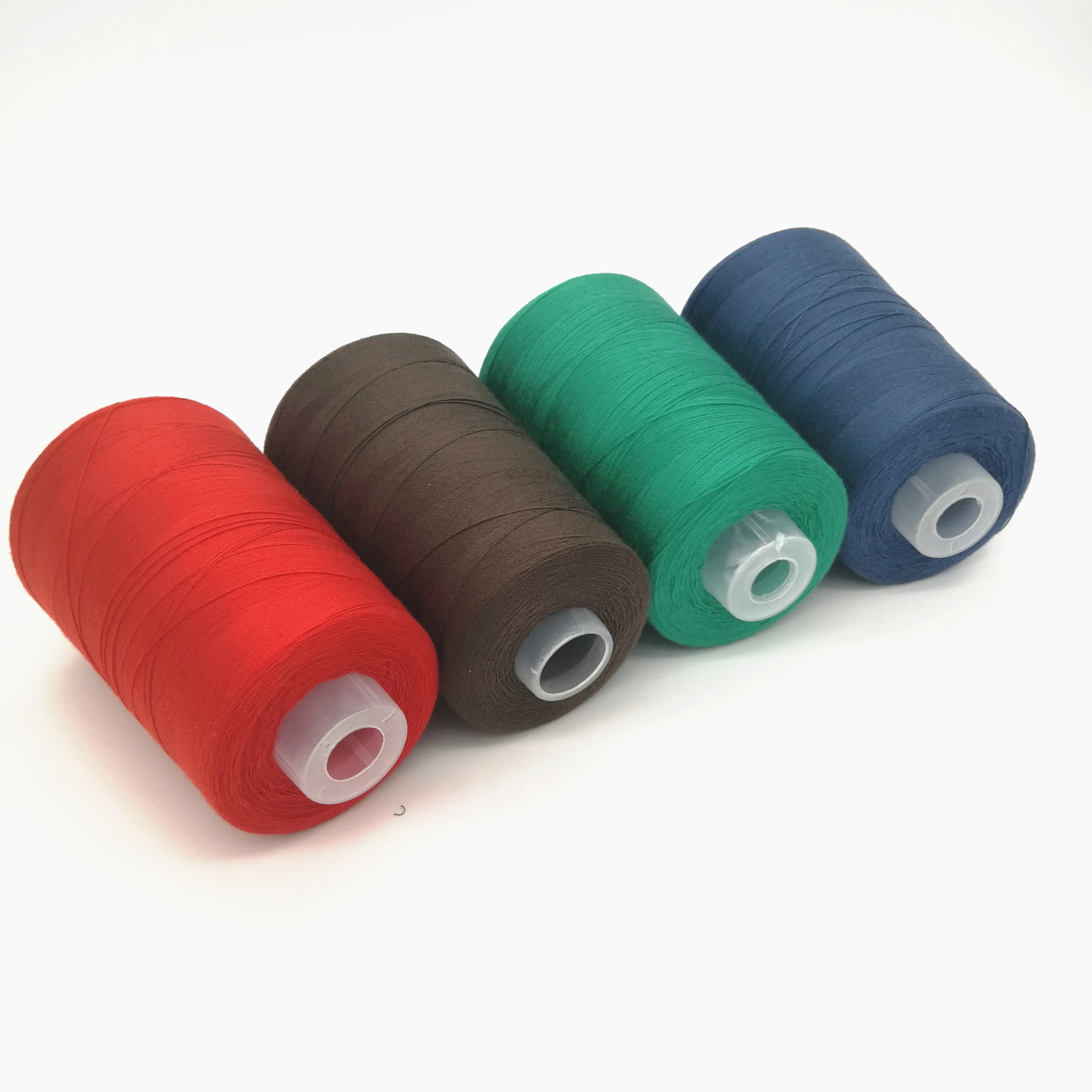 
China direct sale high tenacity 20s/2 20s/3 100% polyester spun yarn for sewing thread 