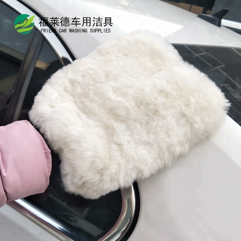 
Auto Detailing Gloves Wool plush Car Wash Mitt/glove 