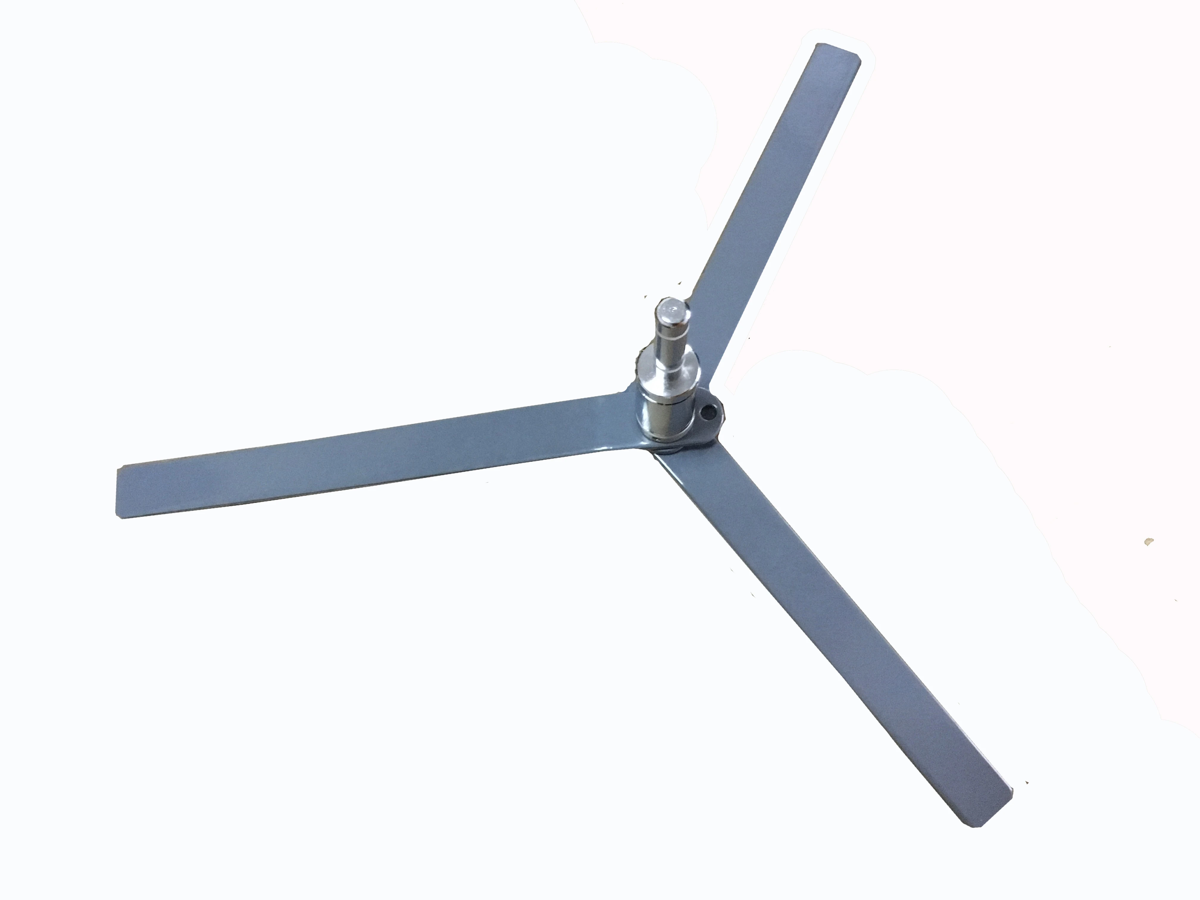 Convenient Indoor 1.3kg Foldable Tripod Flag Pole Base For Advertising