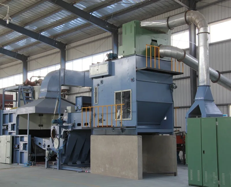 Recycled cotton textile  mattress felt needle felting machine