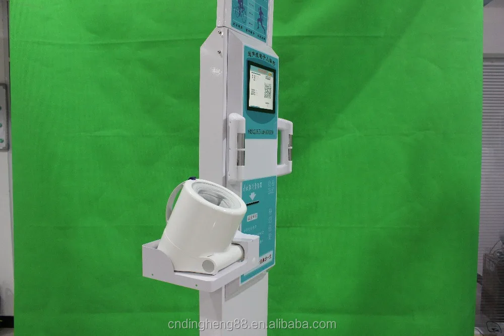 pharmacy height and weight machine with Blood pressure , body fat and temperature