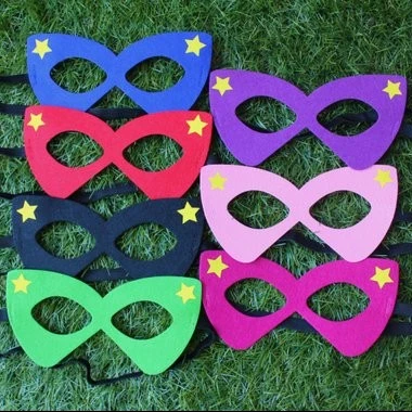 High quality superhero felt masks