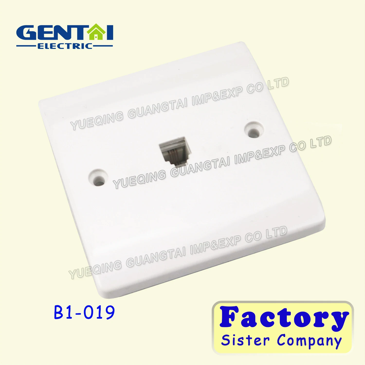 High Quality universal Tel Wall Socket  Wall Socket telephone Switch And Socket