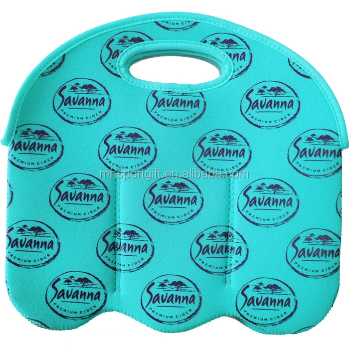 best selling neoprene beer bottle cooler bag for 6 or 8 beer bottle six beer cooler bag six pack can cooler bag