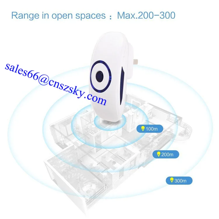 36 Tune Melody Wireless Door Bell 433 MHz Digital Receiver Doorbell 1 Remote Control 2 Wireless