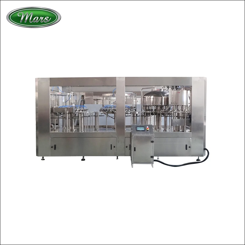 Turnkey Project A to Z Automatic 9000BPH CGF24-24-8 PET Bottle Mineral Water Filling Machine