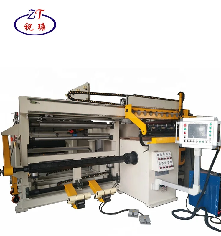 
Automatic Factory Direct Selling Price Copper Strip Roller Transformer Foil Winding Machine 