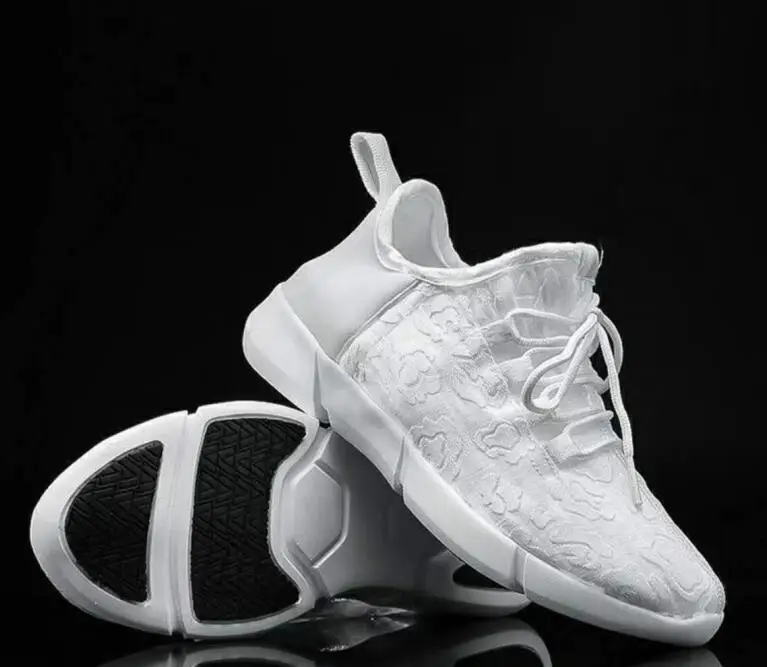 
wholesale rechargeable mens light up led sneaker adults, customize led running lighting shoes for men party adults 
