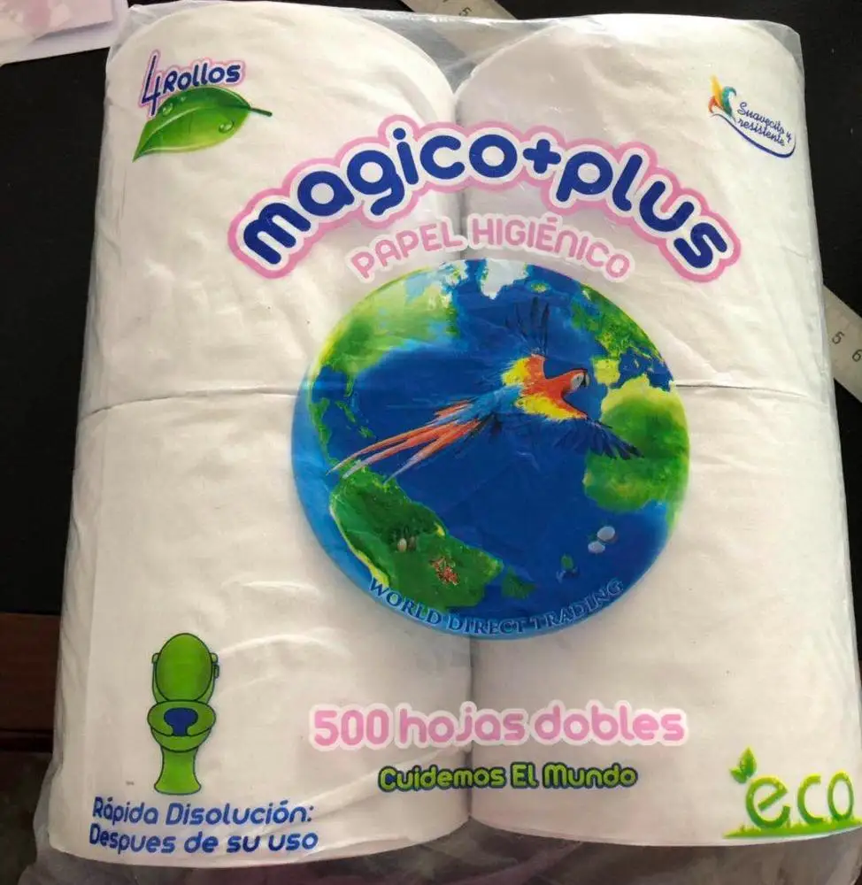 bathroom tissue 2 ply 400 sheets 100% virgin pulp toilet tissue roll custom toilet paper