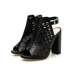 Женские босоножки на высоком каблуке, босоножки в римском стиле, Новинка лета 2021