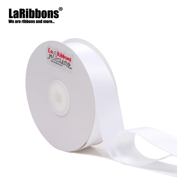 25 мм, 100 ярдов, яркая полиэфирная атласная лента для украшения одежды