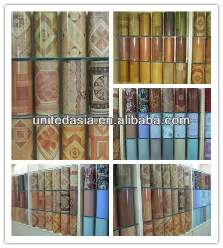 
PVC Flooring 0.35mm*1.83m*30m/Roll Pvc Carpet Flooring Hot Sell Good Quality Linoleum Flooring 