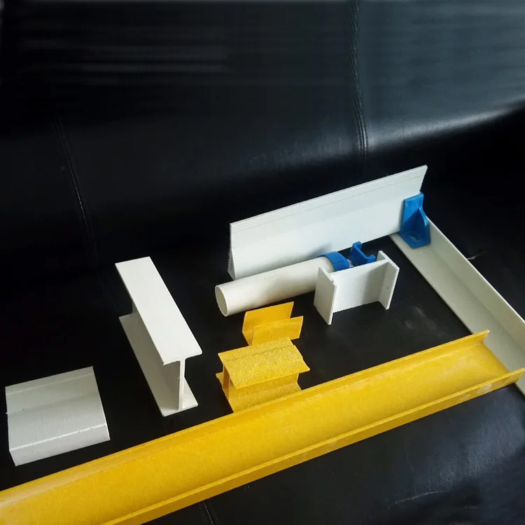 Poultry and Piggery Shed Design Use Fiberglass Beam, FRP Support Beam, Slat Floor Support Fiberglass Material Beam