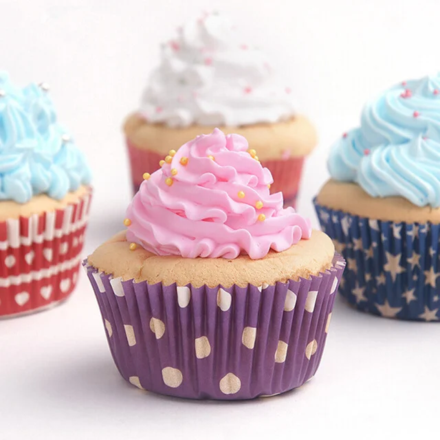 Greaseproof Baking Paper Cup Cupcake Wrappers Cupcake Liners Muffin Cups