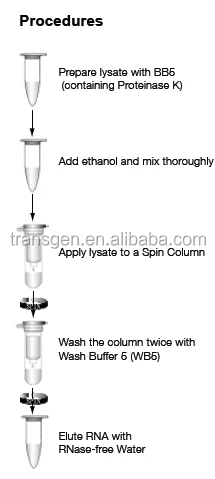 EasyPure вирусная ДНК/РНК-экстракция нуклеиновой кислоты реагент от TransGen Biotech