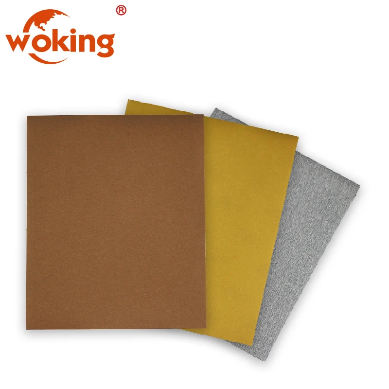 Dry Abrasive Sanding Paper Sheet for Wood Sanding