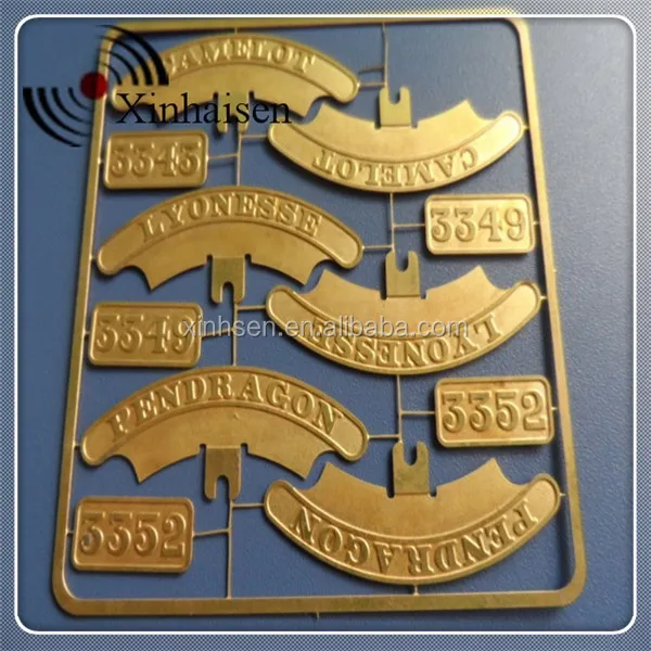 photo acid etch metal craft laser cut brass model