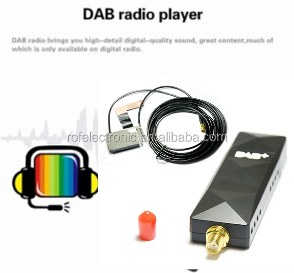 
Best quality adapter that adds DAB radio to any existing car receives digital radio signals 