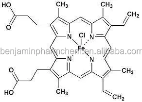 
HEMIN CAS No:16009-13-5 Hemin bovine blood crystal 