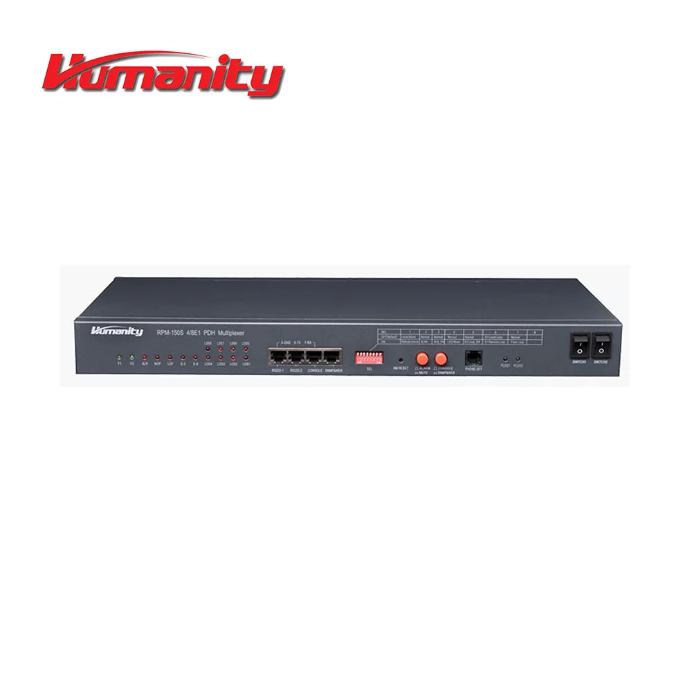 RPM-150S4ET Humanity 4E1 PDH mux optical solutions