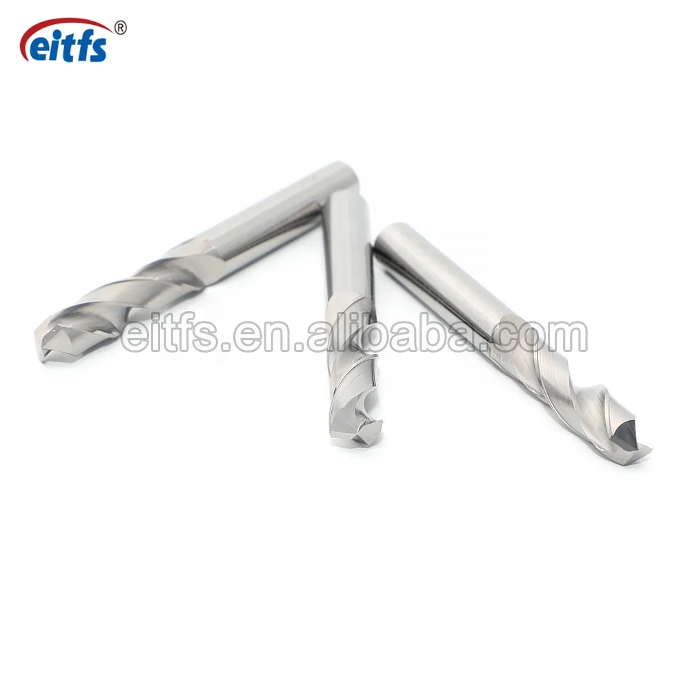 Uncoated Cutting Tools Carbide Drill Bit CNC Router Bits for Aluminum