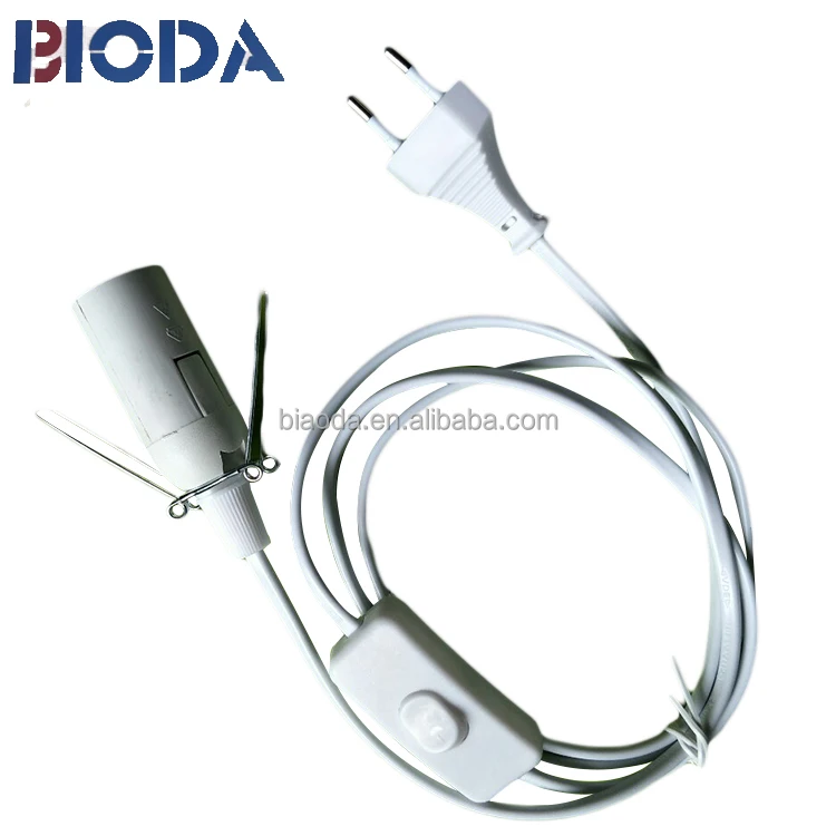 Оптовая Продажа Черный VDE Соляная Лампа Шнур питания с вилкой