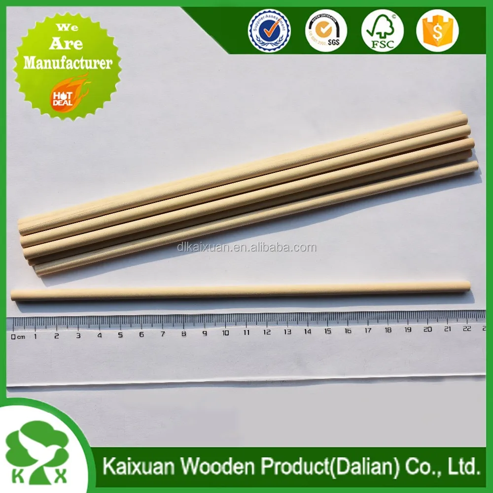 Dalian customized OEM birch wooden round popsicle stick