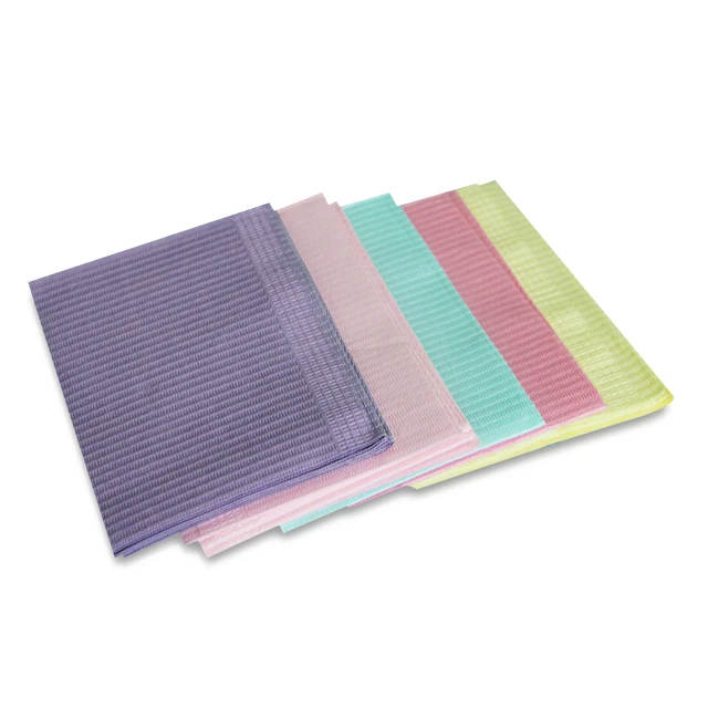 Wholesale Low price with High quality Disposable dental bibs roll for medical and dental clinic use