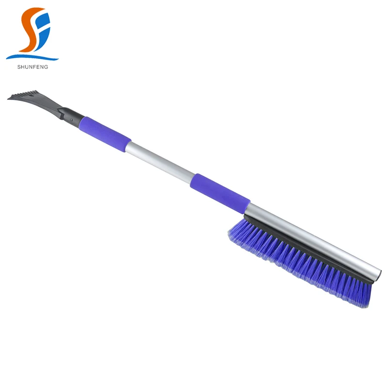 
Extendable snow brush with Ice scraper 