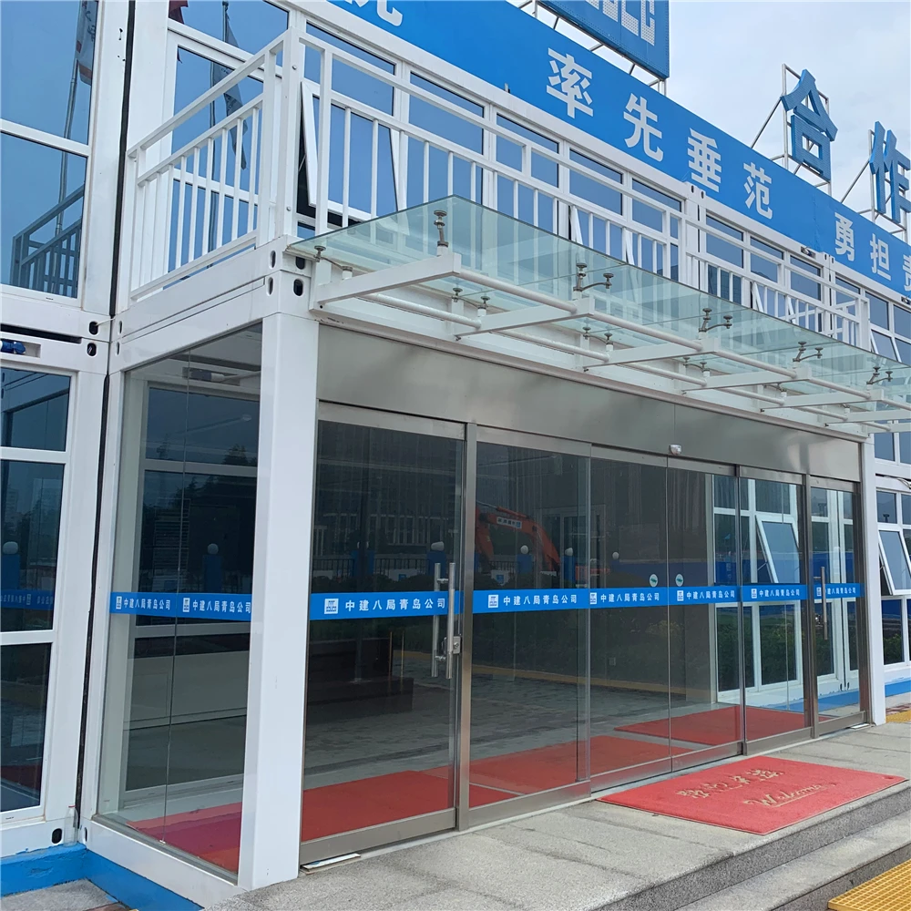 Low Cost Flexible High Construction Efficiency Prefab Light Steel Container House, fast shipping 20ft container home