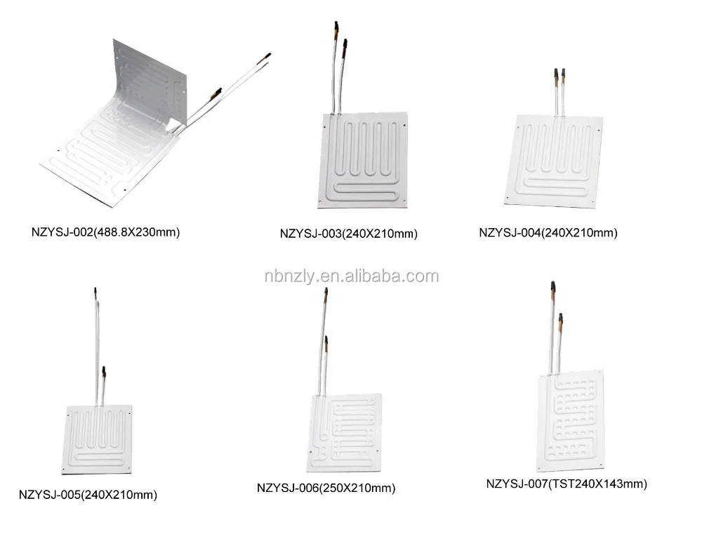 Free design free model free drawing for refrigerator evaporator