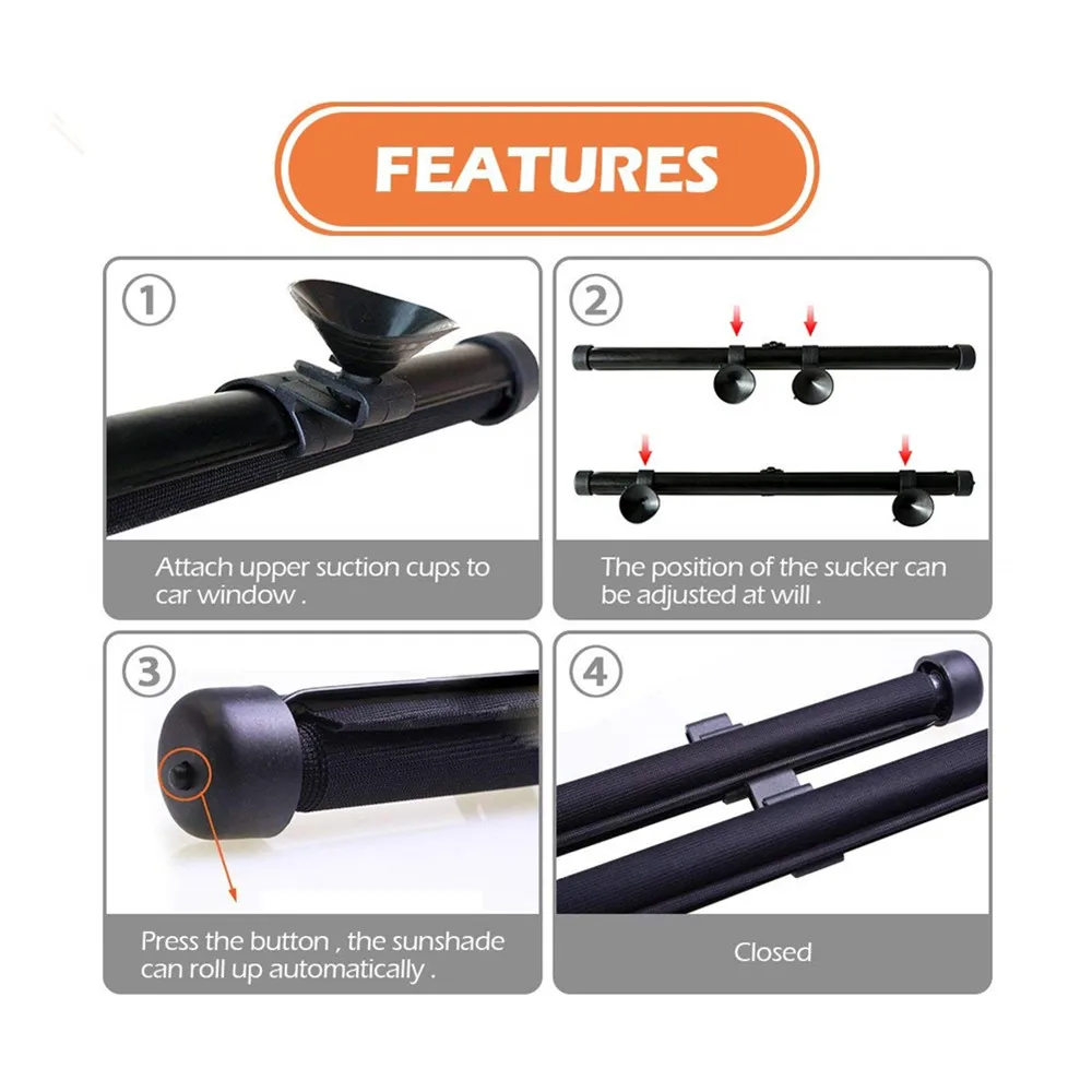 car electric sunshade roller sunshade