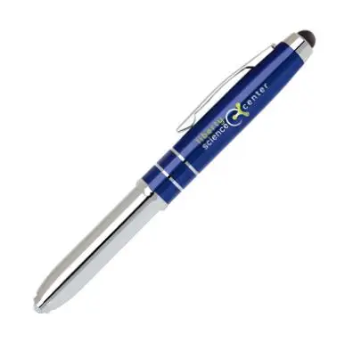 Pen with flashlight promotional custom cheap UV light pen