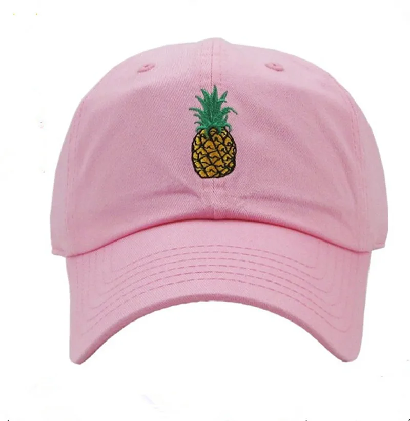 Factory Supply Cotton Cap Pink Hat Womens Embroidered Base ball Cap