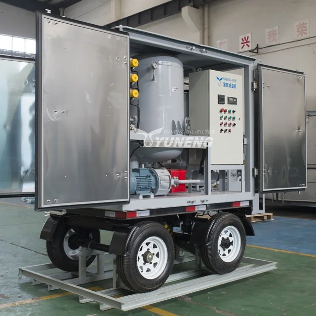 6000L/H High Vacuum Transformer Oil Filtration and Dehydration Plant