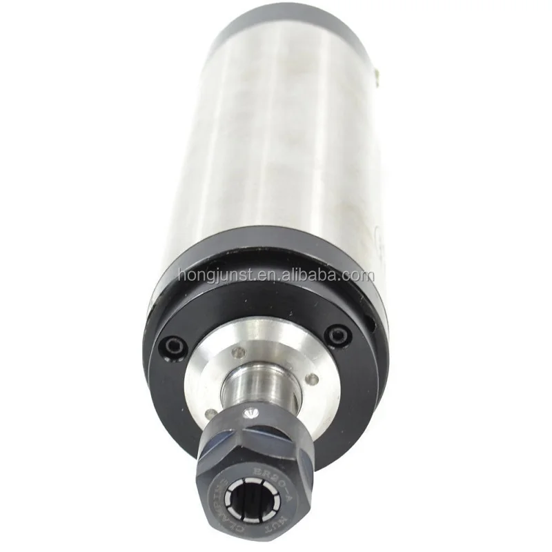 
4 bearing water cooled 3KW spindle motor 220V 100MM diameter 4 pcs bearing ER20 GDZ-100-3.0 