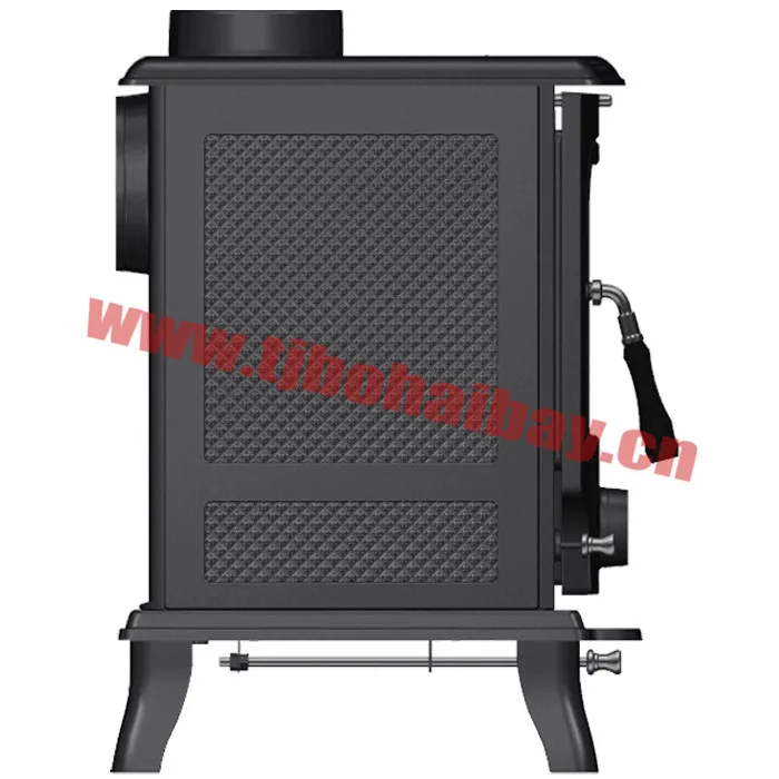Secondary combustion cast iron material own factory freestanding stove